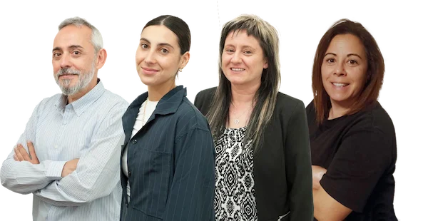 Equipo de la asesoría de empresas Asesofix